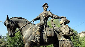 Фотографии Памятники Волгоград Российскому казачеству Города