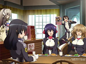 Фото Kyoukai Senjou no Horizon Девушки