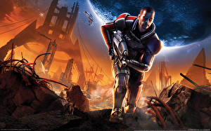 Картинка Mass Effect Mass Effect 2 компьютерная игра