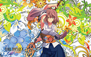 Фото Final Fantasy компьютерная игра Девушки