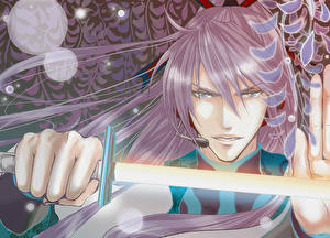 Фото Вокалоид Юноша Kamui Gakupo Аниме