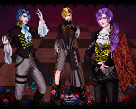 Фотографии Vocaloid Юноша Kamui Gakupo & Kaito Аниме