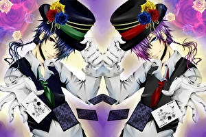 Фотография Vocaloid Парни Kamui Gakupo & Kaito Аниме