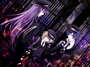 Картинки Vocaloid Юноша Kamui Gakupo & Kaito Аниме