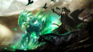 Обои Воители Лучники Фэнтези