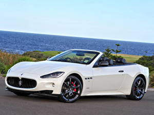 Картинка Мазерати maserati grancabrio машины