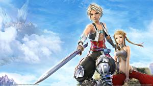 Обои для рабочего стола Final Fantasy Final Fantasy XII: Revenant Wings Игры Девушки