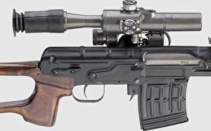 Обои Винтовки Снайперская винтовка Крупным планом Оптический прицел SVD (Dragunov) Армия