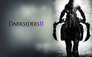 Обои Darksiders Darksiders II Нечисть Воители С косой компьютерная игра