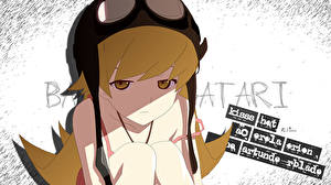 Фото Bakemonogatari Аниме Девушки