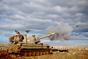 Фотографии САУ Стрельба m109 вс израиля