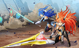 Картинка Senki Zesshou Symphogear Девушки