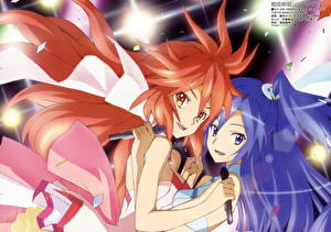 Картинка Senki Zesshou Symphogear Девушки