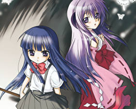 Фото Higurashi No Naku Koro Ni Аниме Девушки