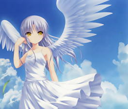Картинки Angel Beats! Аниме Девушки