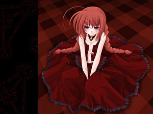 Картинка Mahou Shoujo Lyrical Nanoha Девушки