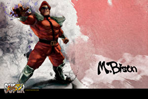 Обои Street Fighter M. Bison Игры