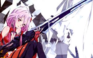 Картинка Guilty Crown Девушки