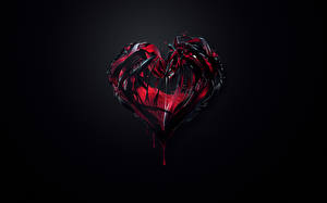 Фотография День всех влюблённых Сердце 3D Графика