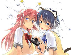 Фотография Ano Natsu de Matteru Аниме Девушки