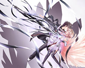 Картинки Guilty Crown Девушки