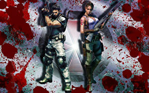 Фото Resident Evil компьютерная игра Девушки