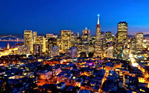 Фото Америка Сан-Франциско Калифорнии город