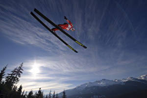 Картинки Лыжный спорт спортивные
