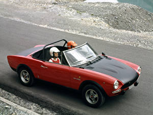 Фотографии Fiat Fiat Abarth 124 Spider 1972 Автомобили