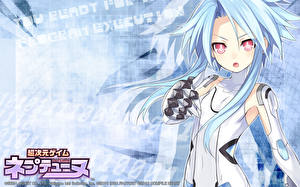 Картинки Hyperdimension Neptunia компьютерная игра Девушки