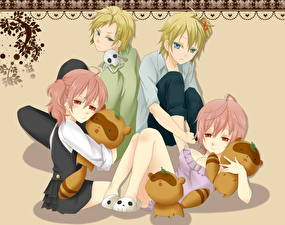Обои Inu x Boku SS Аниме Девушки