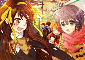 Фотография The Melancholy of Haruhi Suzumiya Девушки