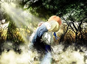 Обои для рабочего стола Судьба: Ночь Схватки Аниме