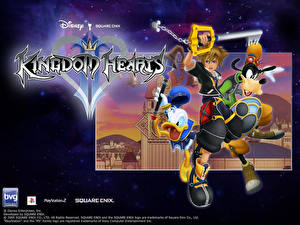 Картинки Kingdom Hearts компьютерная игра