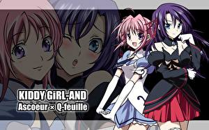 Обои Детское подразделение Девушки