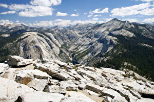 Фото Парки Гора Штаты Йосемити Калифорния Mount Hoffmann