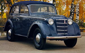 Обои Ретро Российские авто Москвич Мзма 400-420а 1949–52