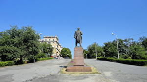 Фото Памятники Волгоград Ленину. Волгоград