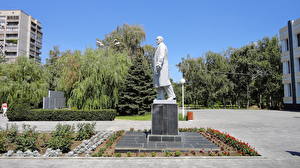 Обои Памятники Волгоград Ленину