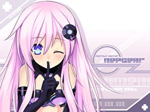 Обои Hyperdimension Neptunia Девушки