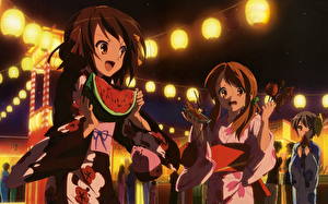 Фото Меланхолия Харухи Судзумии Девушки