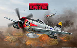 Фотография Flames of War Самолеты Игры Авиация