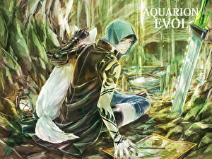 Картинка Aquarion Evol Подросток Аниме