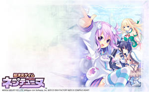 Фотография Hyperdimension Neptunia Девушки