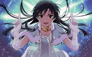 Картинка Idolmaster Xenoglossia Аниме Девушки