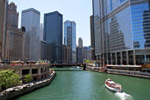 Фотография Штаты Чикаго город Иллинойс