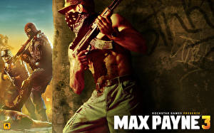 Фотография Max Payne Max Payne 3 парень за углом с АК Игры