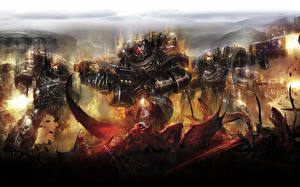 Фото Warhammer 40000 суровые воины Игры