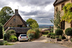 Обои Дома Великобритания Нортгемптоншир Айнхо город