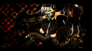 Фото Стрелок с Черной скалы механические руки Девушки